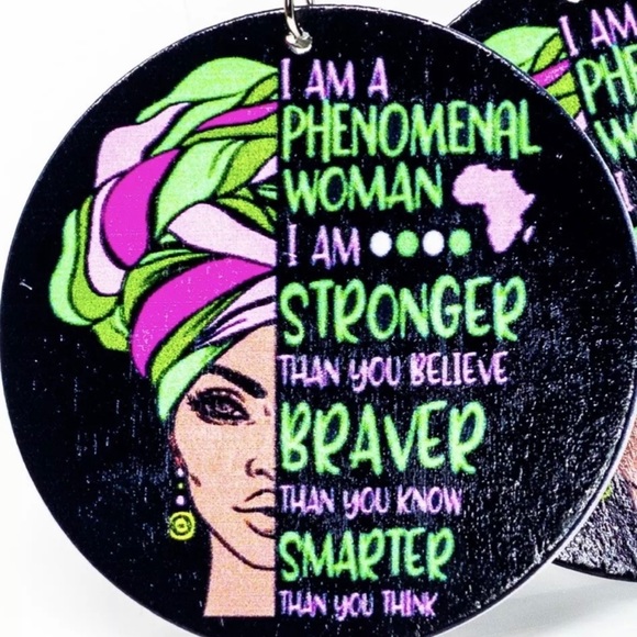 COPY - Get 6 pair Statement Hoop Earrings HBCU Melanin - Picture 3 of 12